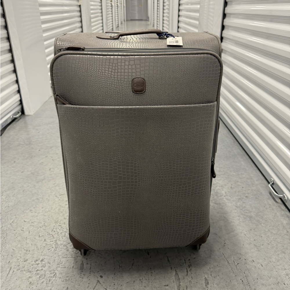 Bric's Gray My Safari Expandable Spinner Luggage